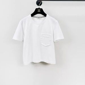 Authentic Fendi White Short Sleeve Tee